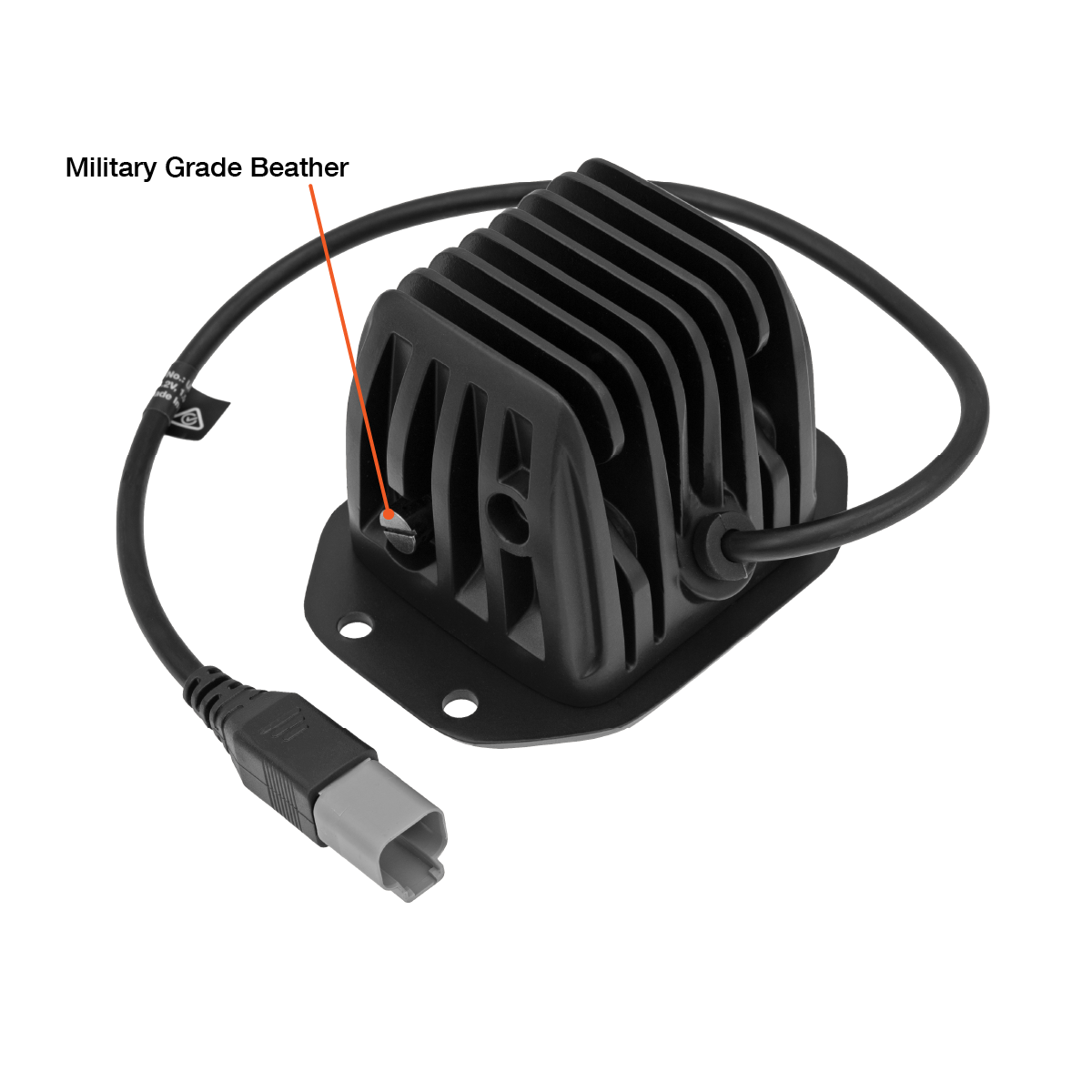 LED Work Lamp: Flush Mount