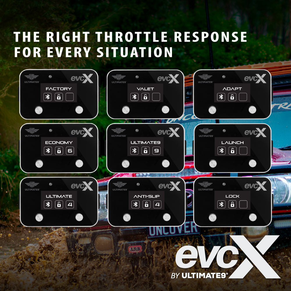 evcX Throttle Controller to suit TOYOTA HILUX 2015 - ON (8th Gen - N80)